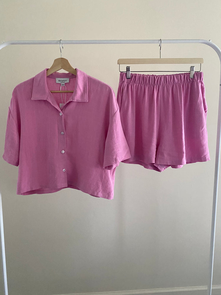 Lightweight Pink Shorts
