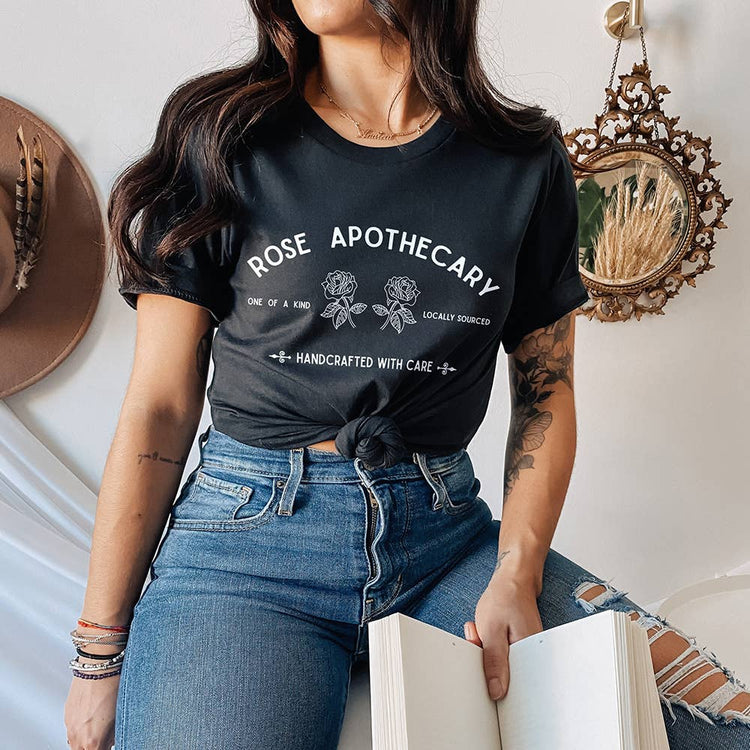 Alley & Rae Apparel Rose Apothecary T-Shirt