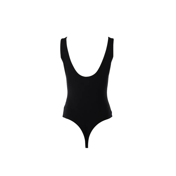 Hilary MacMillan Sleeveless Bodysuit Black